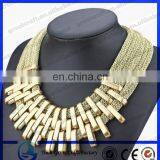 Chain necklace designs simple gold chain necklace with wholesale fashion jewelry in yiwu