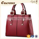 CR More Than 11 Years Experience pu Material Tote Bag Woman Handbag in Stock Rose Red Colors New Stylish Lady Leather Handbag thumbnail-6
