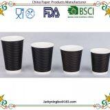 Disposable Paper Coffee Cups With Lids , To Go Coffee Cups , Party Favor Tablewares thumbnail-2