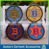 Custom High Quality Logo Superman Badge Sew on Embroidery Patch