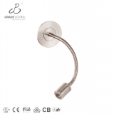 Variable 3W Besiede Flexible Hose Wall Lamp Bedroom LED Reading Light for Hotel thumbnail-1