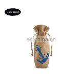 Hot New Design Linen Round Jute Bag/burlap Bags With Round Bottom for Gifts Packaging thumbnail-4
