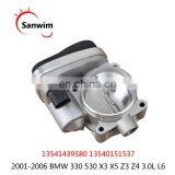 NEW THROTTLE BODY ASSEMBLY FOR 2001-2006 BM-W 330 5-30 X-3 X-5 Z3-Z4 3.0L L6 13541439580 13540151537 thumbnail-1