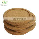 premium blank cork coaster set with holder