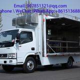 Chinese Manufacturers Customized 4.2m Dongfeng Mobile Food Truck Sales thumbnail-3