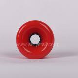 pu wheels for skate board 75*51 round  PU Wheels   red pu wheels for skateboard