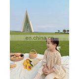 X1053/Toddler Girl Dresses Flower Printed Shirts Custom High Quality Summer Baby Girls Dress thumbnail-5