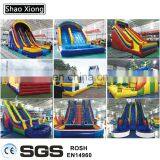 Used Commercial Cheap Large Plastic Pvc Adult Water Park Slides Inflatable Swimming Pool Slide thumbnail-3