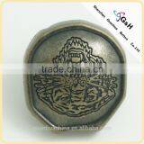 Irregular Alloy Jeans Button