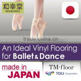 Slip-Resistant and Easy to Handle Flooring for Dance Vinyl Floor for Studios and Performance Spaces , Samples also Available