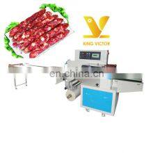 High Speed Ham Sausage Packaging Machine Dried Meat Sachet Packing Machine thumbnail-1
