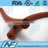 10 Shore C Brownish-red Color Soft Rubber Tubing thumbnail-3