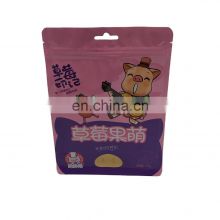 Dry Fruit Snack Packaging Bags Flat Bottom Plastic Bags With Custom Printing For Wholesale