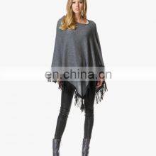 Women Fashion Wool Knitted Poncho Hand Knitted Poncho thumbnail-2