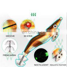 New Design Squid Bait 2.0g,8cm/2.5g,10cm/3.0g,12cm/3.5g,13cm Artificial Bait Shrimp Lifelike Squid Fishing Lure thumbnail-4