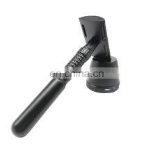 Fancy Good Quality Closed Comb Black Stainless Steel Portable Double Edge Safety Razors thumbnail-1