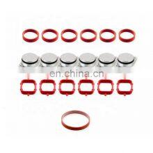 6X 33MM for BMW Diesel Swirl Blanks Flaps Repair Delete Kit With Intake Gaskets thumbnail-2