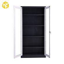 Furnitopper Full Glass Door Metal File Cabinet thumbnail-3