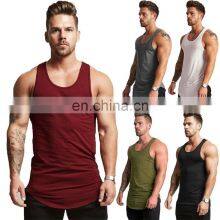 Men Tanktops Sleeveless Sports Logo Custom Tank Top Men Gym Print Travel Vest Gym Tank Top thumbnail-1