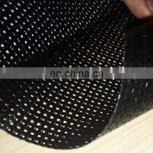 9*9 Toiles de mailles en tissu PVC enduit, bâches de protection solaire noires pour clôtures, arrière-cours et travaux de construction thumbnail-5