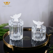 Kitchen Set Spice Box Canister Coffee Tea And Sugar Storage With Handle Boukhor Oud Crystal Glass Jars thumbnail-4