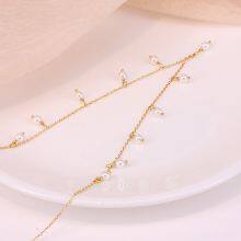S925 Sterling Silver Design Imitation Pearl Necklace thumbnail-5