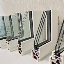 GKBM 80 Series White UPVC Sliding Window Door Profile thumbnail-3