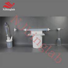 NJbinglab PFA Laboratory Distillation Condensation Apparatus, HF Resistant