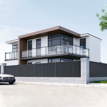 Custom Chinese Style Fence | Luxury Fencing for Villa, Courtyard, and Community Projects thumbnail-2