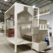 Metal Hardware Accessories Grinding and Dust Removal Water Curtain Machine, Standard Water Curtain Cabinet, Water Circulation Purification Equipment for Painting Booth thumbnail-3