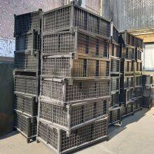 Multi-Type Steel Logistics Box Fixed Foldable Stackable Optional thumbnail-3