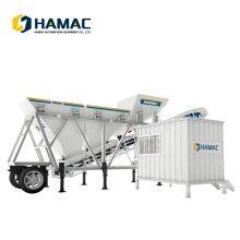 China Construction Dry Mix Concrete Batch Plant Automatic Belt Mini Mobile Concrete Mixer Batching Plant thumbnail-1
