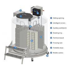 Haiti YDD-1600 Liquid Nitrogen Cryogenic Freezers TcCryo Cryogenic Cell Storage Tank Manufacturers thumbnail-2