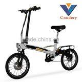 Condery Newest Folding Electric Bicycle With Lithium Battery thumbnail-2