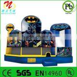Kids Inflatable Batman 5 in 1 Bounce Combo, Cheap Bouncy Castle