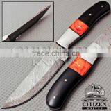 CITIZEN KNIVES, BEAUTIFUL CUSTOM HAND MADE DAMASCUS STEEL HUNTING KNIFE thumbnail-1