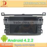 8 Inch TOYOTA RAV4 2013 Android 4.2.2 CAR DVD GPS With A9 Chipset,3G/WIFI