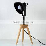 Wooden Table Lamp Vintage Edison Lights for Antique Style Lamps thumbnail-3
