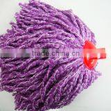 Purple and White Microfiber Wet Mop Head thumbnail-1