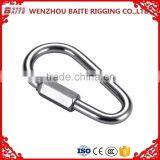 PEAR SHAPED QUICK LINK, ZINC PLATED