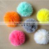 Fashion Dyed Fox Fur Ball Wholesale thumbnail-1