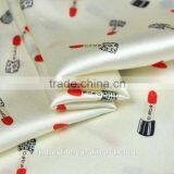 140cm Strech Silk Satin Printed Fabric for Dress thumbnail-4