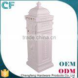 The Most Popular Style In Europe New Style Cast Aluminiun White Letterboxes For Sale From China thumbnail-2
