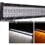 180W 31..5" Off Road LED Light Bar LED Light Bar Amber and White LED Driving Light Bars for Trucks