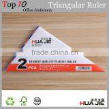 PP Drafting Supply Plastic Triangle Ruler Set Square thumbnail-5