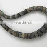 Gemstones Labradorite 15mm Rough Coins Raw Natural Gemstone Beads thumbnail-4