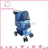 Easy Folding Pet Stroller With 4 Wheel Carts thumbnail-2
