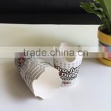 disposable eco eco-friendly Different size pe coated taobao paper french fry cup container