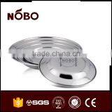 Nobo Wholesale Stainless Steel Round Plate thumbnail-2