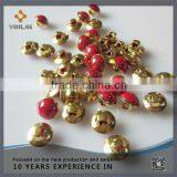 Round Metal Button With Pearl thumbnail-2